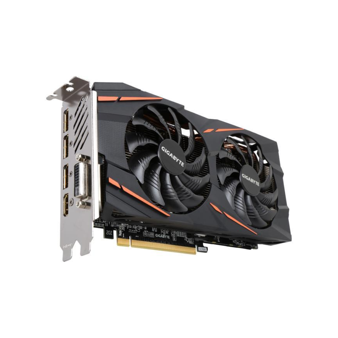 TARJETA DE VIDEO GIGABYTE GV-RX580GAMING-8GDR2.0 ATI 8GB GDDR5 PCI E