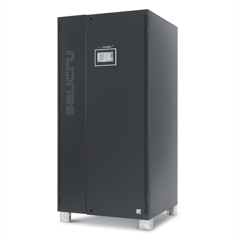 BANCO DE BATERIAS EXTERNO TIPO TORRE PARA 60 MINUTOS DE AUTONOMIA A 40KVA DE CARGA MODELO: MOD BAT CUBE3+ 62AB155 160A