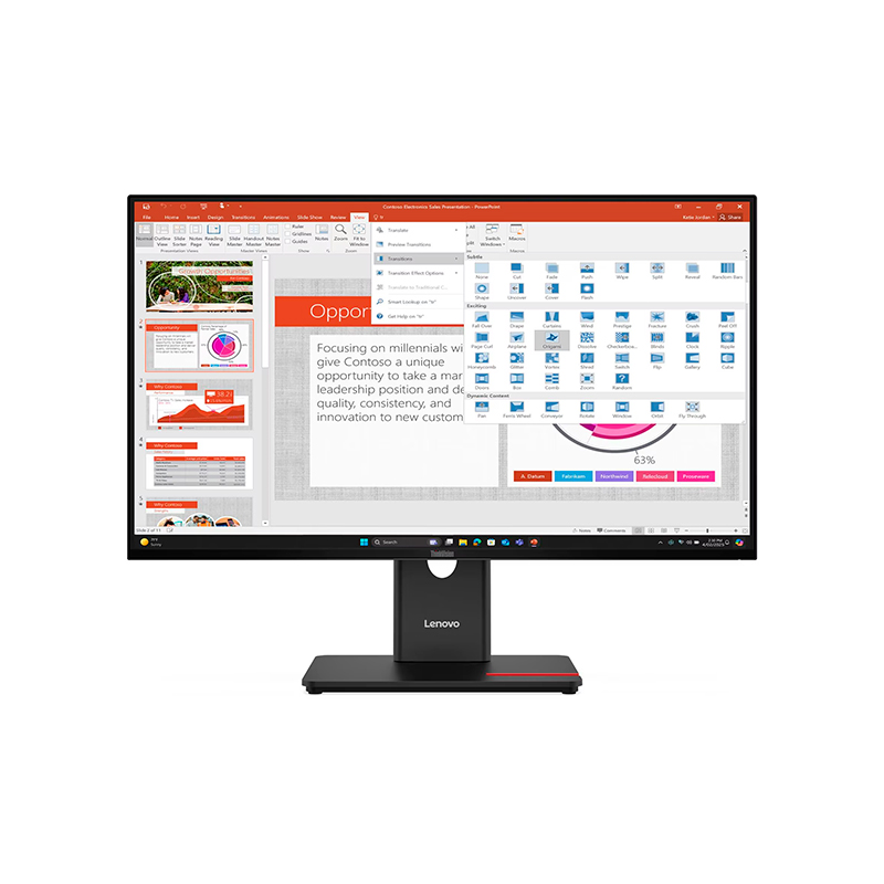 MONITOR  27 LENOVO THINKVISION T27-40 IPS FHD