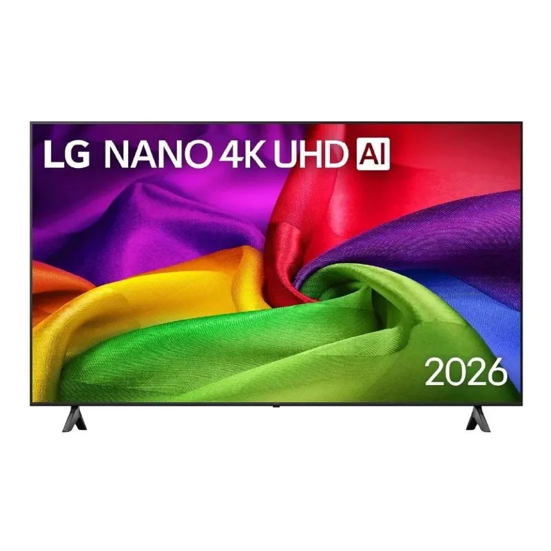 Smart TV LG 65", 4K Ultra HD, NanoCell, sistema WebOS integrado, 65NU800BPSB, 2026 + magic control