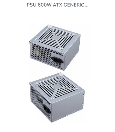 PSU 600W ATX GENERIC