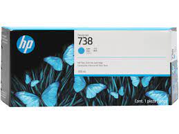 TINTA HP 676M6A (738) 300ML CYAN