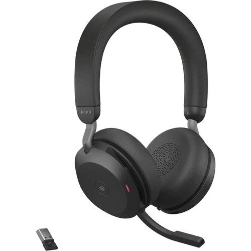 Auriculares Jabra Evolve3 75 Inal�mbrico Sobre la oreja, Sobre la cabeza, Sobre la oreja Est�reo - Negro - Certificaci�n Microsoft Teams - Binaural - Supra-aural - 3000cm - Bluetooth - 35Ohm - 20Hz a