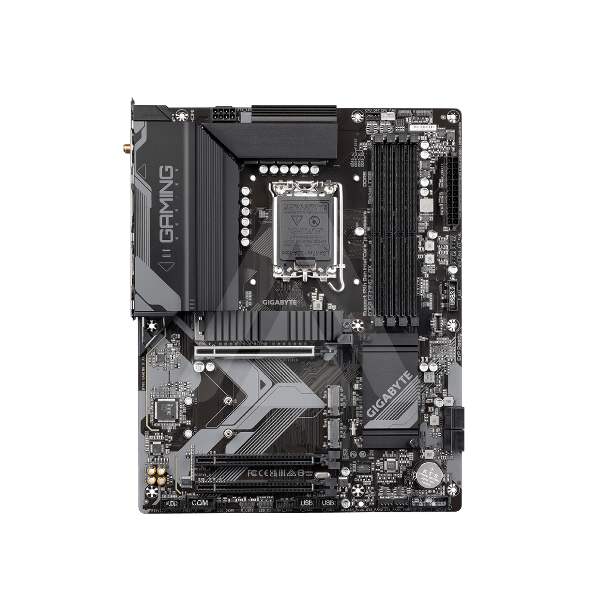 LGA 1700  INTEL GIGABYTE PLACA  B760 GAMING X AX DDR5