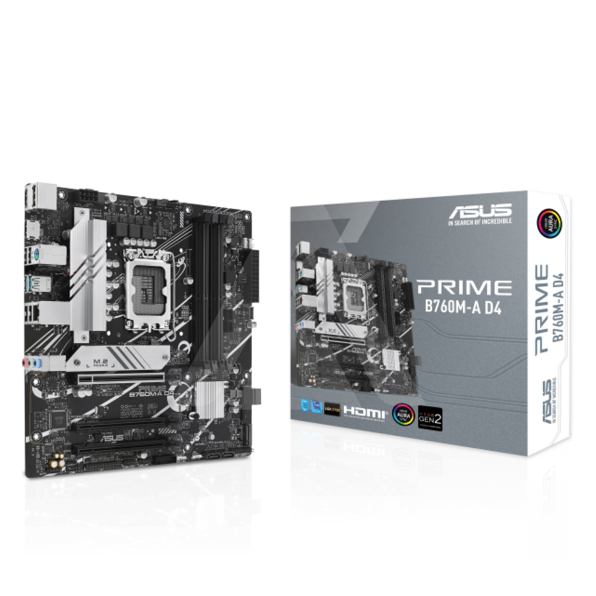 LGA 1700 INTEL ASUS PRIME B760M-A DDR5 