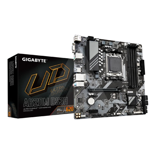 MB AM5 GIGABYTE A620M-DS3H DDR5 7600MHZ 192GB