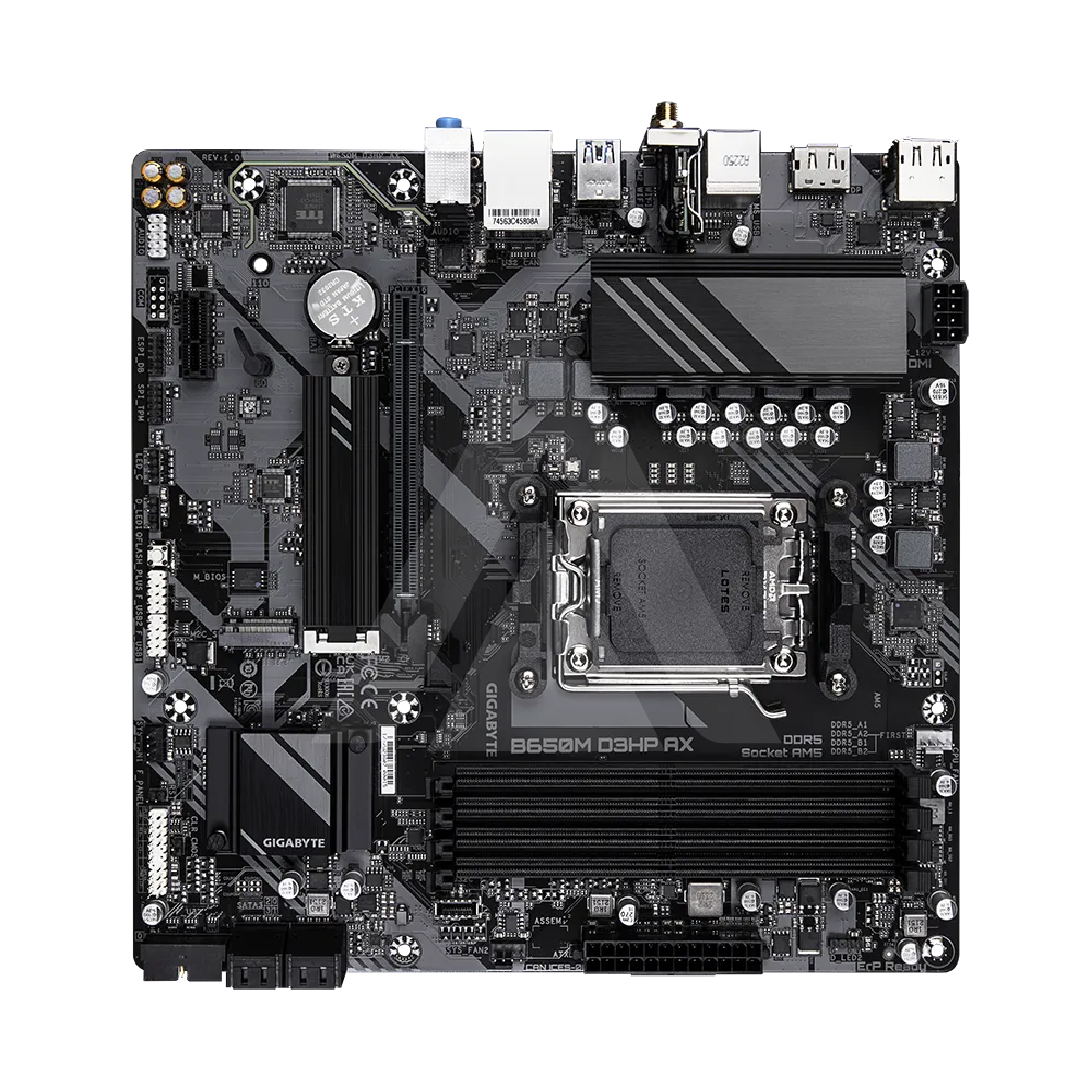 MB AM5 GIGABYTE B650M-D3HP-AX DDR5 7600 MHZ 192GB