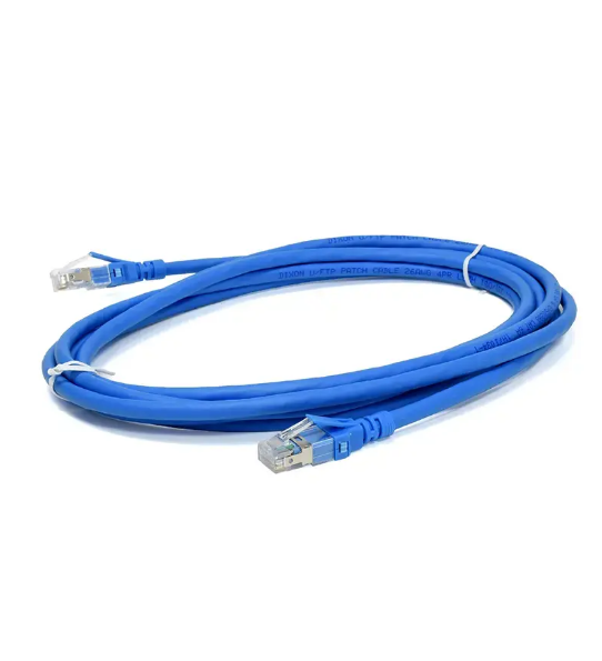 CABLE RED PATCH CORD DIXON 5mt cat-6A Blue