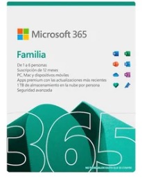 Microsoft Office Microsoft 365 Family AllLng EM Sub PK Lic 15 Mo Onln LatAmOnly DwnLd Ext - Base License - 1 active user