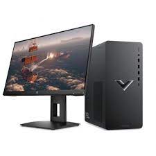 DESKTOP HP GAMING VICTUS TG02-0013LAM RX 6400 4GB/AMD RYZEN 5 5600G/8GB DDR4/SSD 256GB/W11 + MONITOR HP 24" X24IH