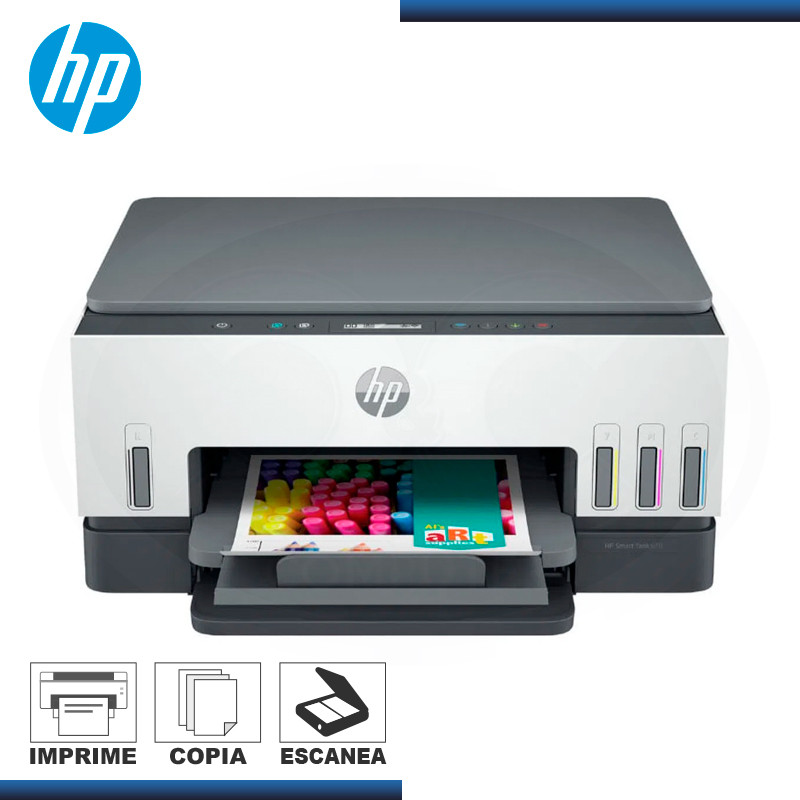 IMPRESORA MF HP Smart Tank 750 ADF LAN|WiFi|BT