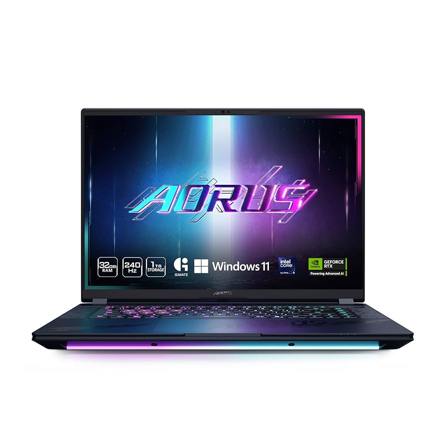 NB GIGABYTE  AORUS MASTER OLED QHD ULTRA 9 275HX 5.4 GHZ 32GB 1 TB 16"