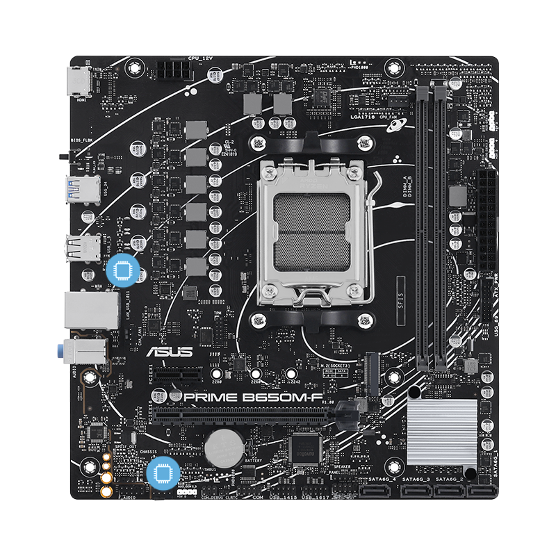 MB ASUS - AMD PRIME B650M-F DDR5 HDMI M-ATX