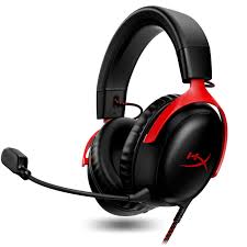 HYPERX CLOUD III BLACK/RED 727A9AA