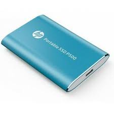 DISCO SOLIDO EXTERNO, SOLIDO HP P500, 250GB, SSD, USB 3.1 TIPO-C COLOR AZUL - P/N: 7PD50AA#ABC