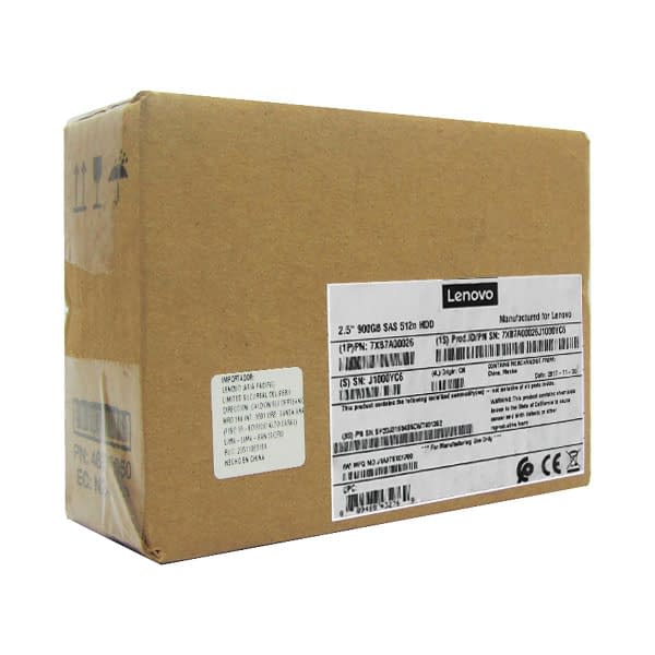 DISCO LENOVO 900GB SAS 12G 10K 2.5 THINKSYSTEM | 7XB7A00026