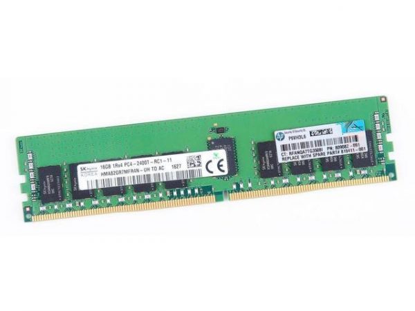 Memoria HP 805349-B21, 16GB, DDR4, RDIMM, 2400 MHz, 1.2V. 809082-091