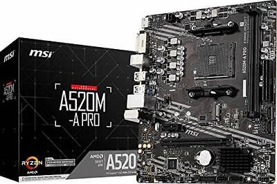 MSI - A520M-A PRO - Motherboard