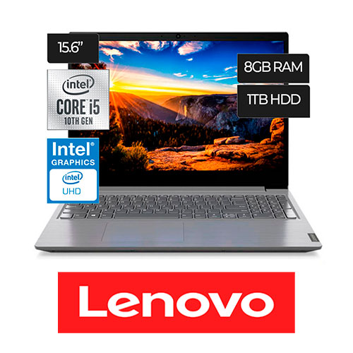 Laptop Lenovo V15 IIL Ci5-1035G1 8GB RAM- 1TB - 15.6 PANTALLA FreeDOS 82C50034LM