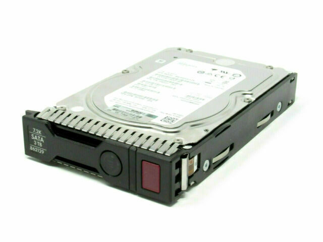 Disco Duro HPE 3TB 6G SATA 7.2K LFF MDL SC HDD