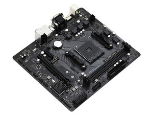 Asrock Placa Base de computador de escritorio ASRock A520M-HDV - AMD A520 Conjunto de Circuitos Integrados - Socket AM4 - Micro ATX - Ryzen 3, Ryzen 5 Processor Supported - 64GB DDR4 SDRAM Maximum RAM - DIMM, UDIMM - 2 x Memory Slots - Gigabit Ethernet - 