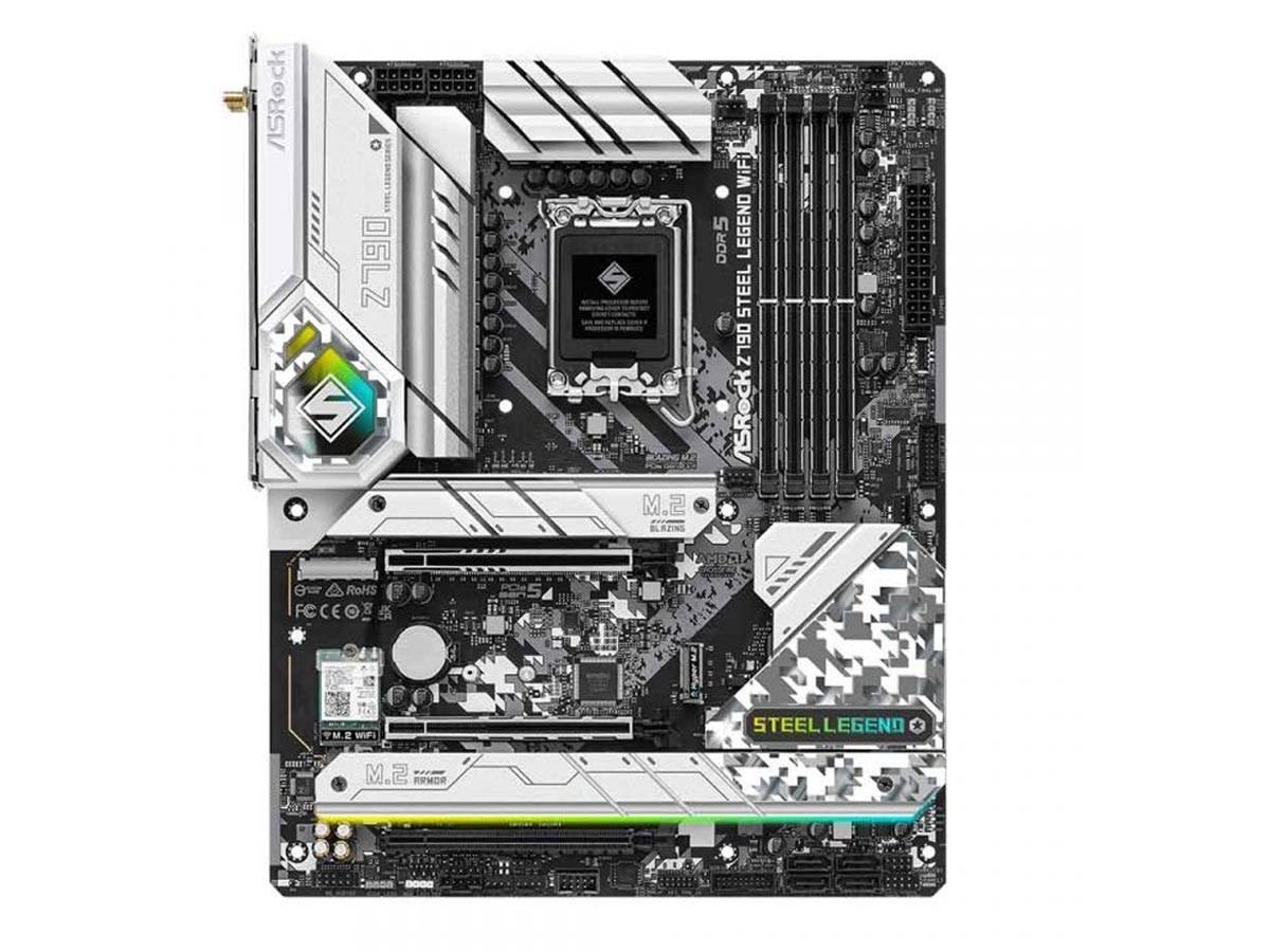 PLACA MADRE ASROCK Z790 STEEL LEGEND WIFI | DDR5 | LGA 1700 (90-MXBKD0-A0UAYZ)