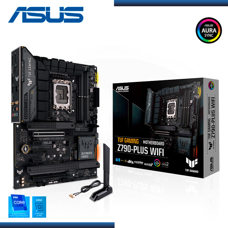 PLACA ASUS TUF GAMING Z790-PLUS WI-FI DDR5 LGA 1700 (PN:90MB1D80-MVAAY0)