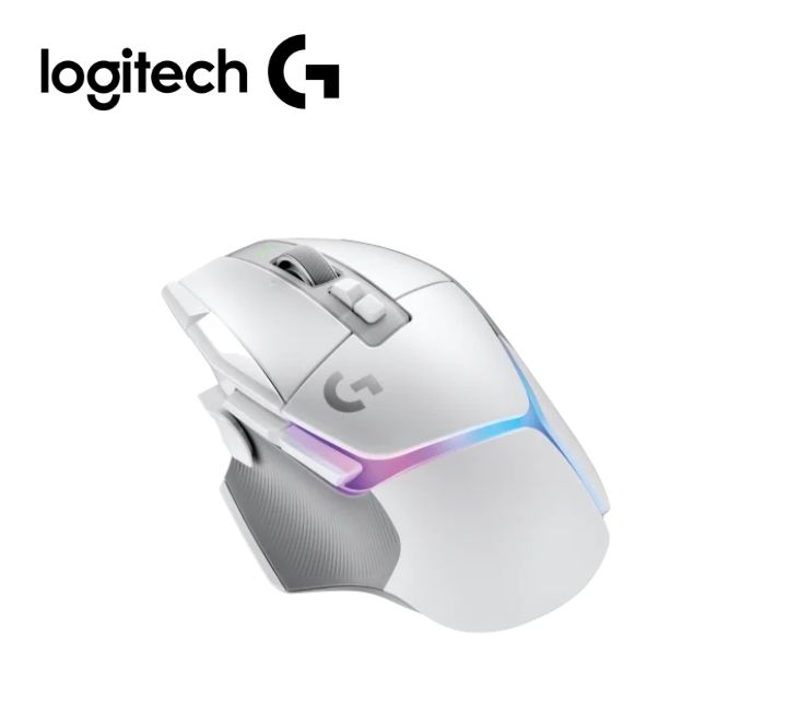 MOUSE LOGITECH G502 X PLUS LIGHTSPEED 25K DPI LIGHTFORCE/LIGHTSYNC RGB WHITE (910-006169)