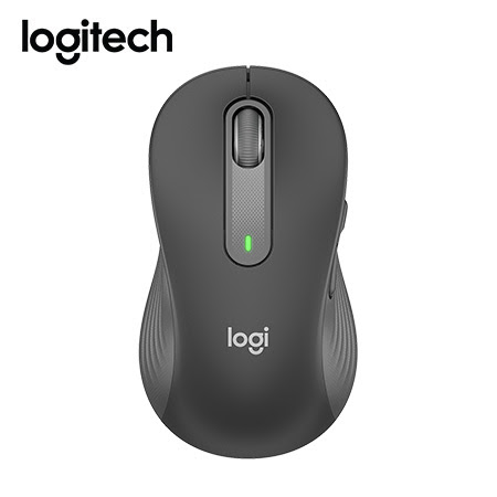MOUSE LOGITECH SIGNATURE M650 SILENT LARGE LEFT WIRELESS/BLUETOOTH BLACK (910-006234)