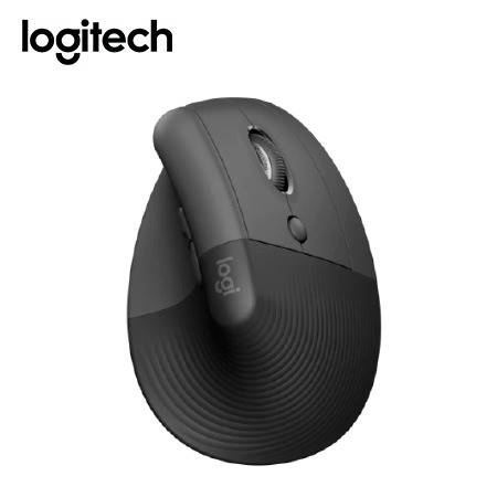 MOUSE LOGITECH LIFT VERTICAL WIRELESS/BT BLACK (910-006466)