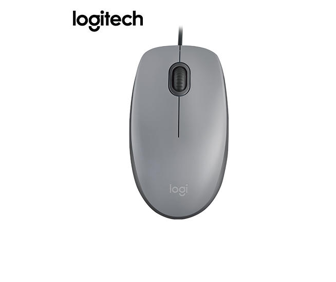 Logitech - Mouse - M110 Silent- Silver