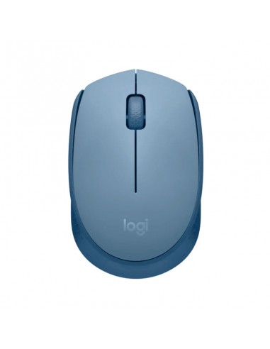 MOUSE LOGITECH M170 WIRELESS BLUE GRAY (910-006863)