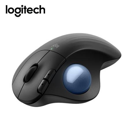 MOUSE LOGITECH ERGO M575S TRACKBALL SILENT WIRELESS BOLT/BLUETOOTH USB-A BLACK (910-007031)