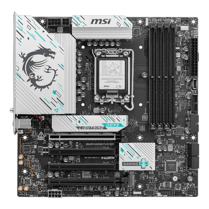 MOTHERBOARD MSI B860M GAMING PLUS WIFI 911-7E42-003