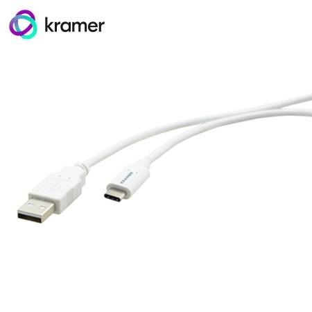 CABLE KRAMER CUSB/CA6 USB 2.0 USBC(M) A USBA(M) 6FT - 1.8M WHITE (96-02357206)