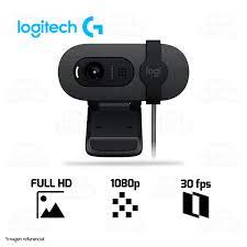 CAMARA WEBCAM LOGITECH BRIO 100 FHD USB BLACK