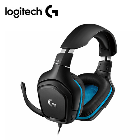 AURICULAR Gaming LOGITECH G432 7.1 PC/PS4 Bk/Blue