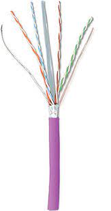 Rollo De Cable F/Utp Cat 6A Violeta Lszh 23Awg 305M Siemon - Metro