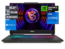 LAPTOP Core i7-13620H MSI Cyborg 15 A13VFK 16|512|15.6" GEFORCE RTX 4060 8GB, W11HOME