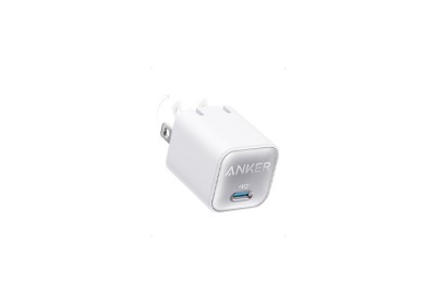 Anker Wall Charger 30 Watts - USB-C Ports - iQ3 - plegable PPS Fast Charging iPhone 16/15 Compatible con MagsafeWh