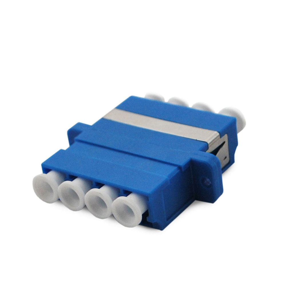 ACOPLADOR MONOMODO LC QUAD COLOR AZUL