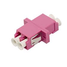 ACOPLADOR MULTIMODO OM4 LC DUPLEX COLOR VIOLETA - NEXCONEC  COD: AALlMDNV