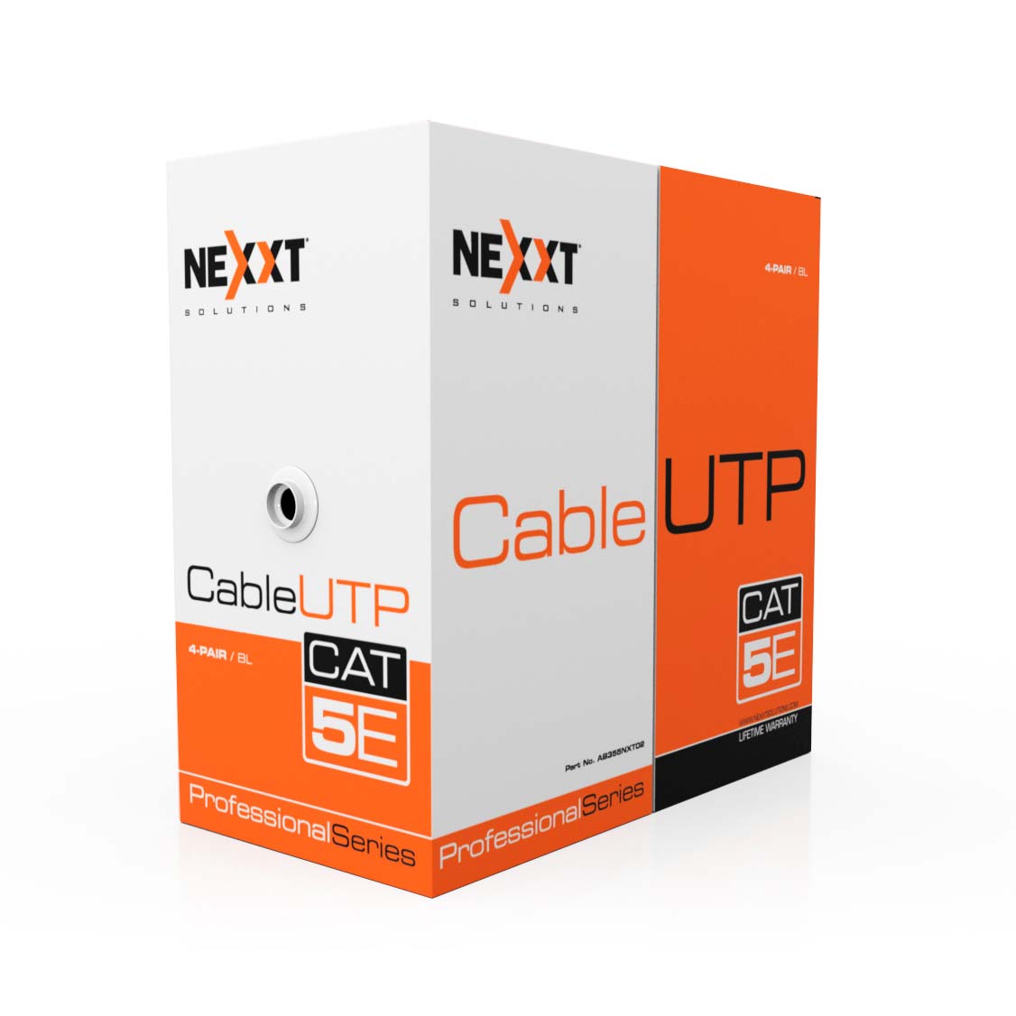 Nexxt Professional Cat5e UTP Cable 4P 24AWG CM 305m GR
