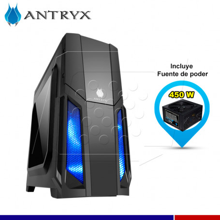 CASE ANTRYX XTREME E270 PLUS ( AC-XE270PKW-450CP ) 450W | NEGRO | 1 VENTANA ACRILICO