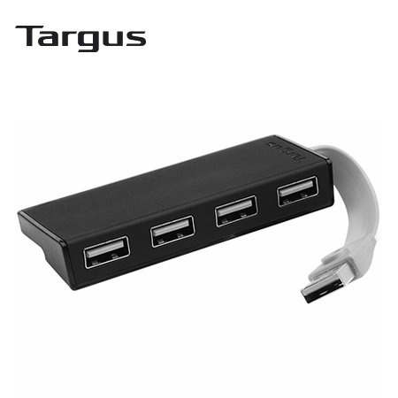 HUB USB TARGUS ACH114US 4 PORT USB-A 2.0 BLACK (ACH114US)