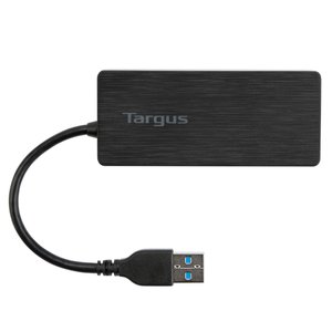 HUB USB TARGUS 4 PORT USB-A 3.0 BLACK (ACH124US)