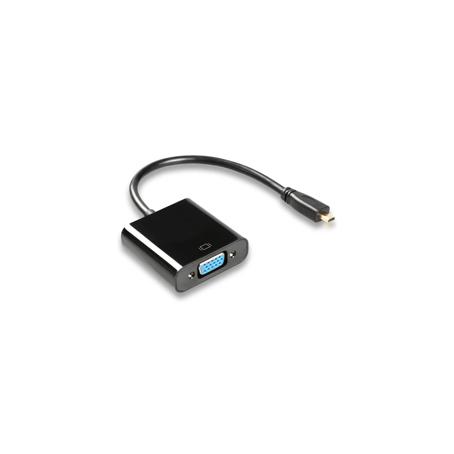 Convertidor Micro HDMI a VGA Para Laptop