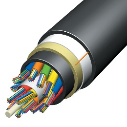CABLE ADSS DE FIBRA OPTICA MONOMODO DE 24 HILOS DOBLE CHAQUETA SPAN 400 - KST CABLE