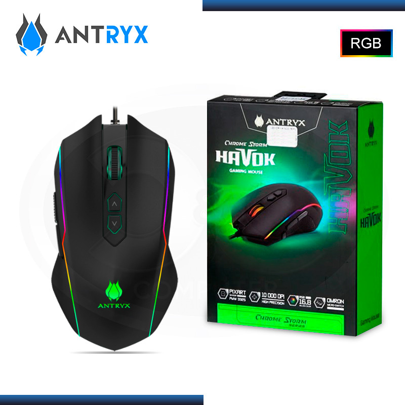 MOUSE Gaming ANTRYX HAVOK RGB 10K