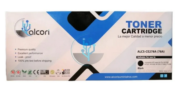 Toner HP Compatible 78a CE278A p1606 Negro 2,1k
